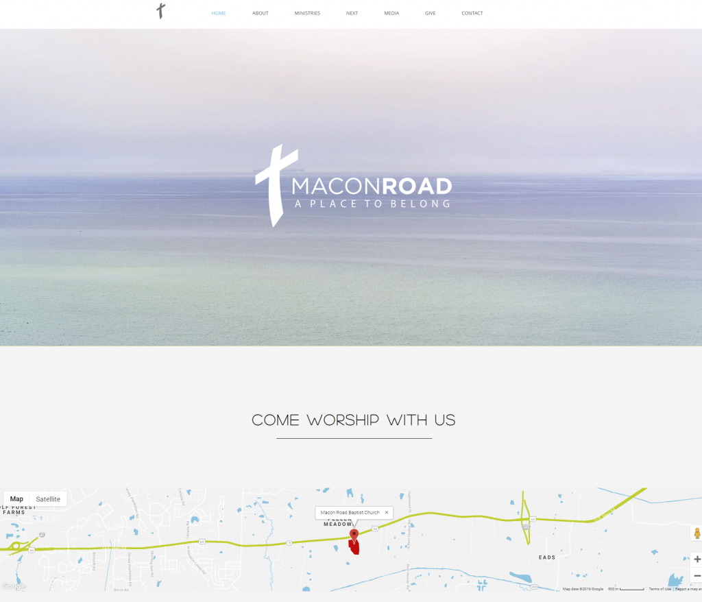 Apache Web Development Macon Road website