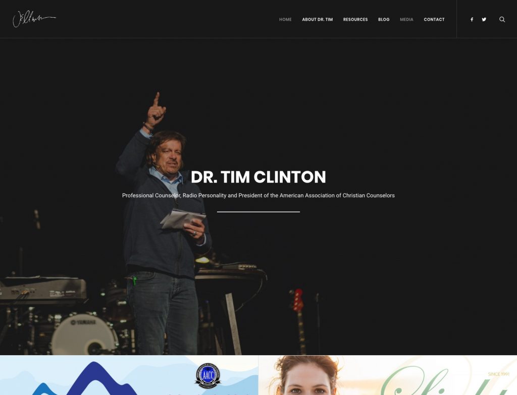 Apache Web Development Tim Clinton website